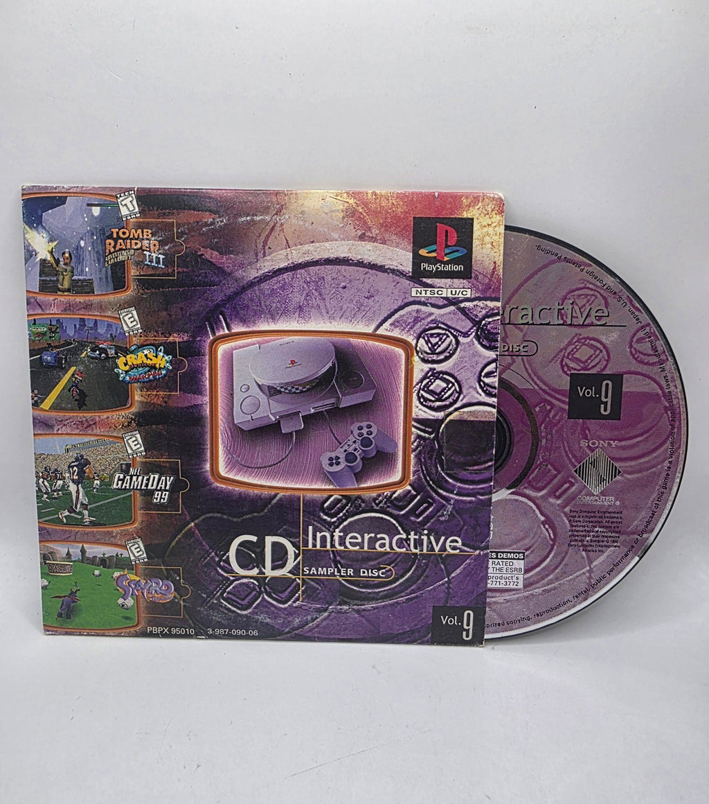 Interactive CD Sampler Vol. 9 Demo Disc for PlayStation — CIB