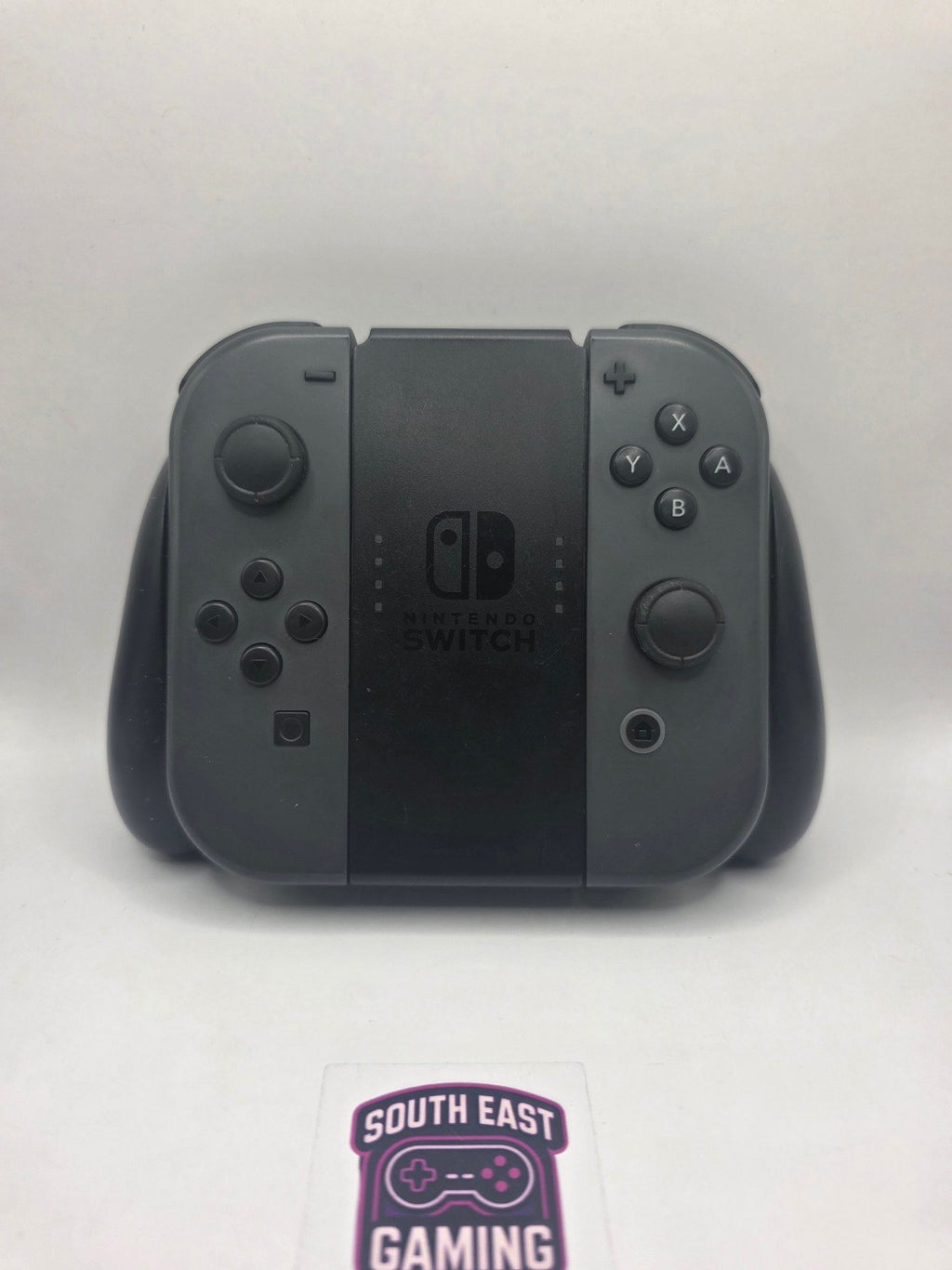 OEM Nintendo Switch Joy-Con Pair + Grip — Tested Working
