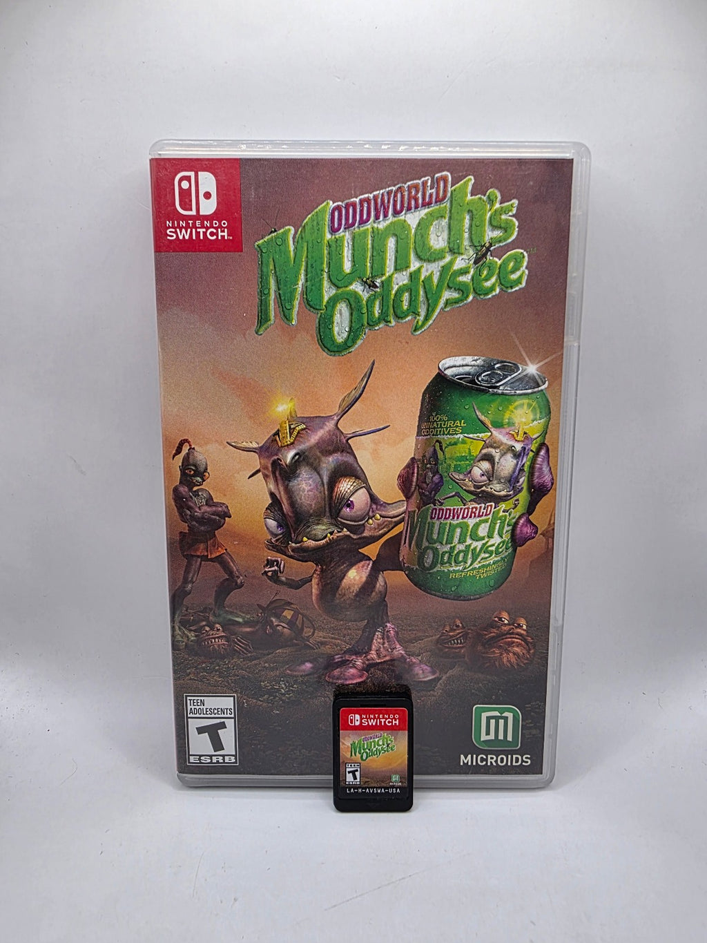 Oddworld: Munch's Oddysee — Complete in Box (Nintendo Switch)