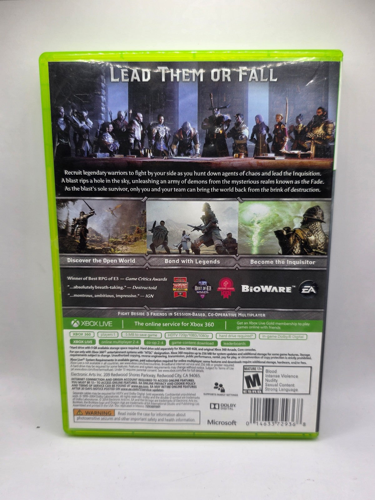 Dragon Age: Inquisition (Xbox 360)