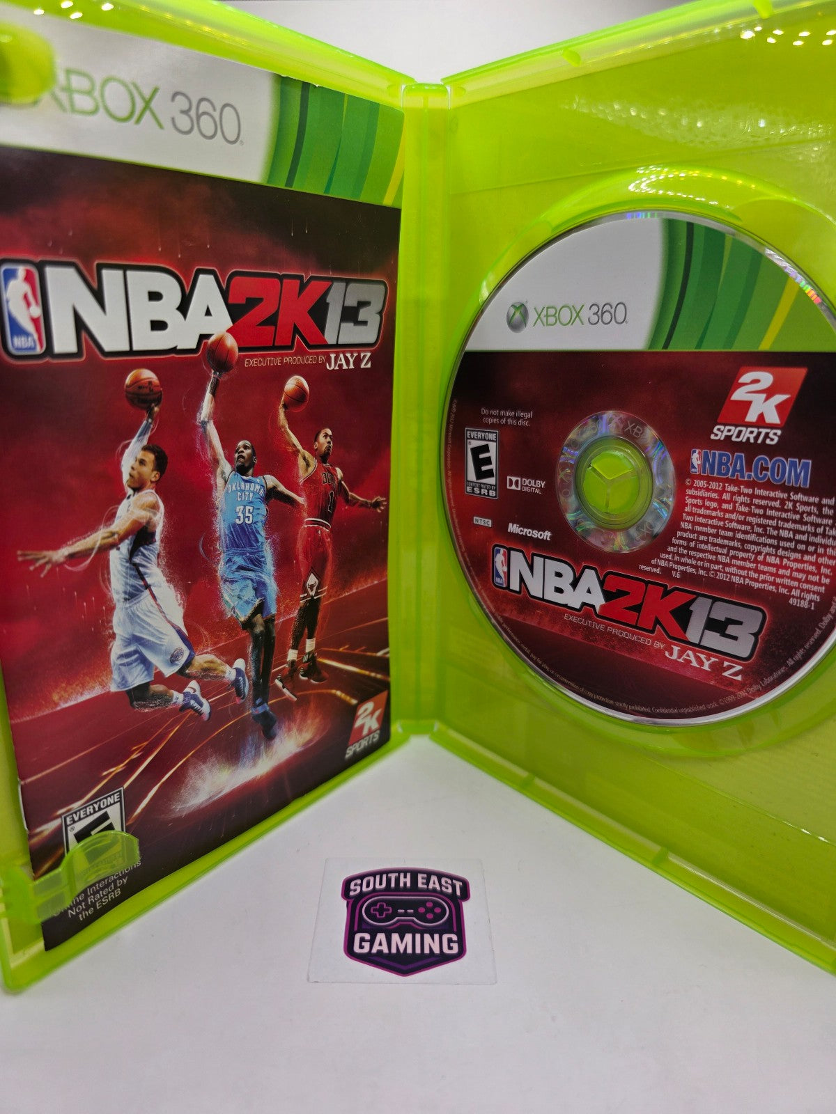 NBA 2K13 — Complete in Box (Xbox 360)