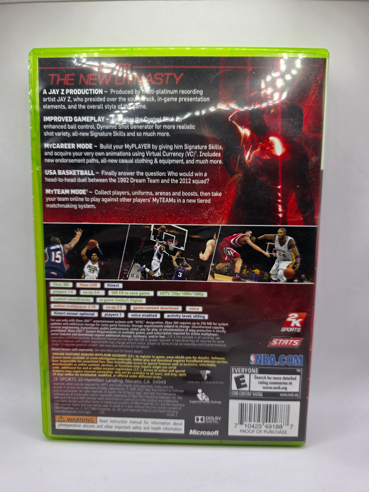 NBA 2K13 — Complete in Box (Xbox 360)