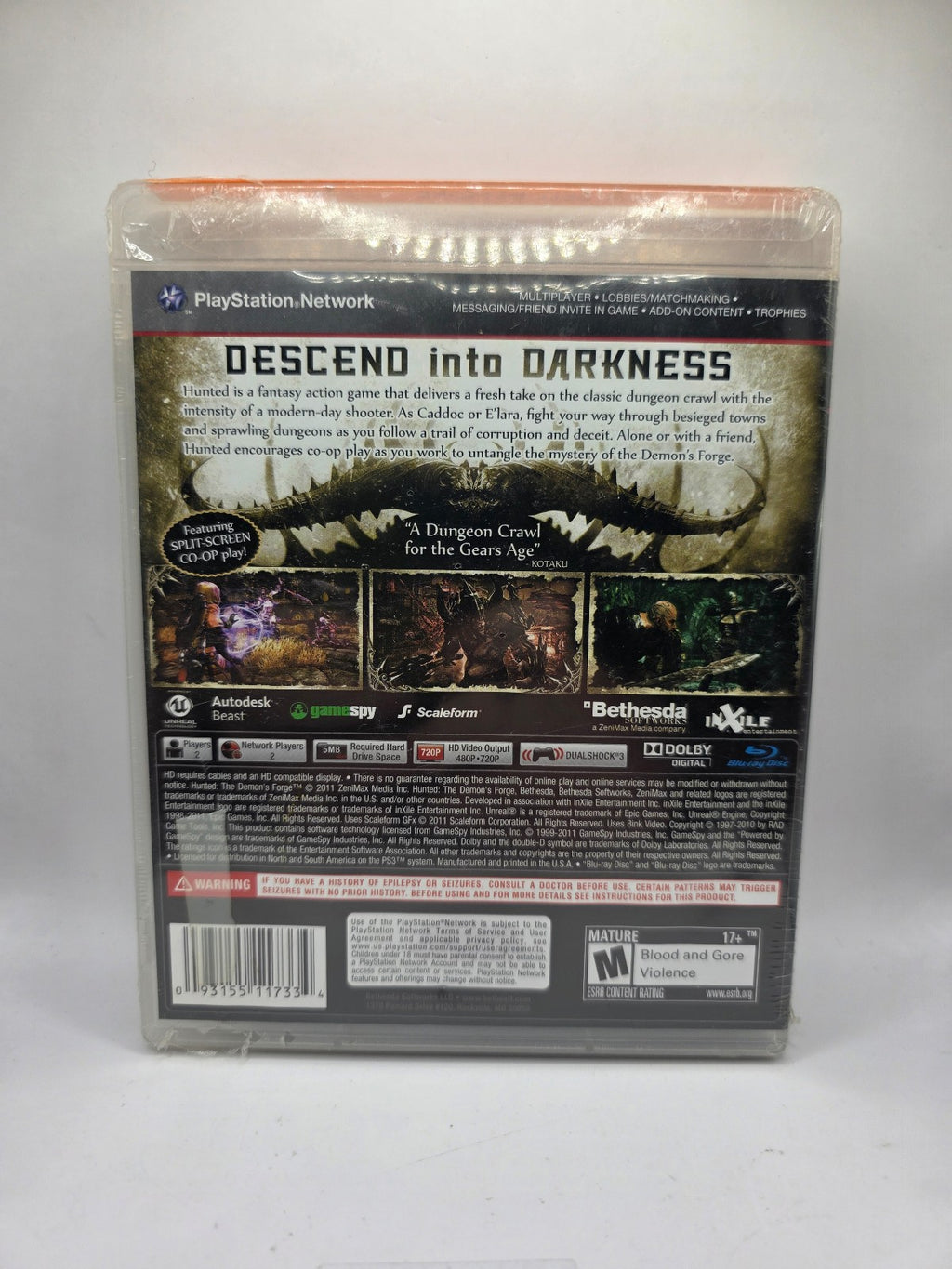 Hunted: The Demon's Forge for PlayStation 3