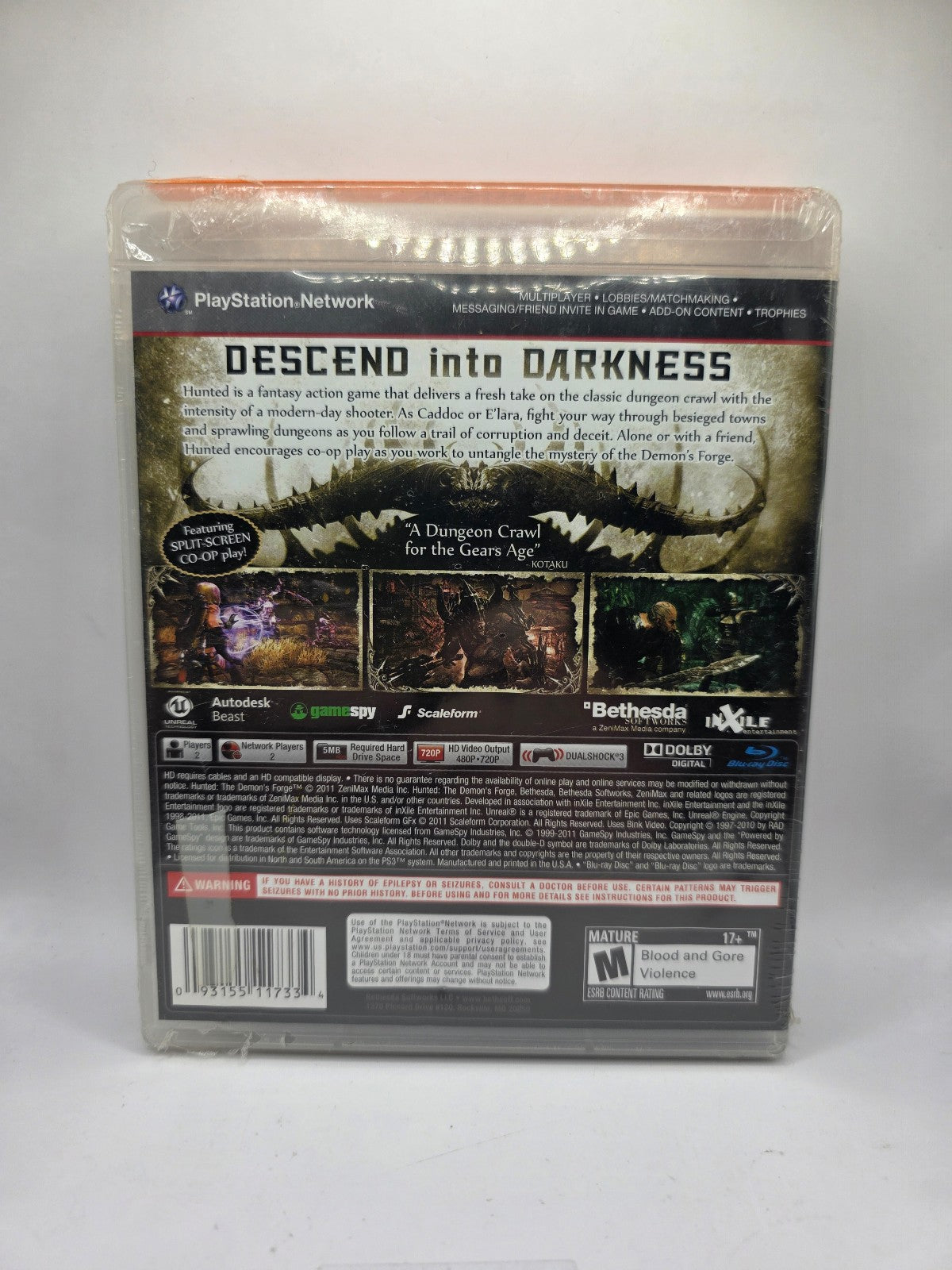 Hunted: The Demon's Forge for PlayStation 3