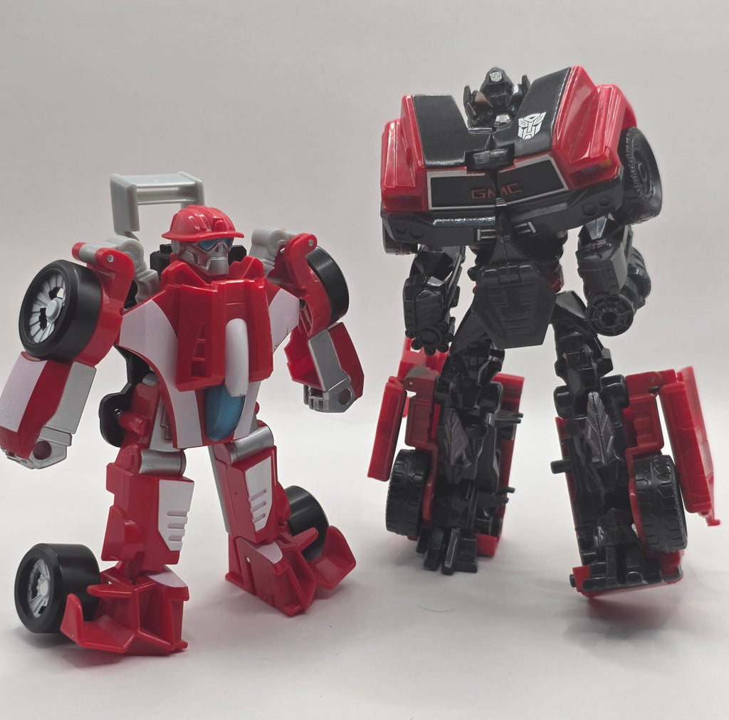 Transformers Ironhide + Heatwave Lot — Loose, Good Condition