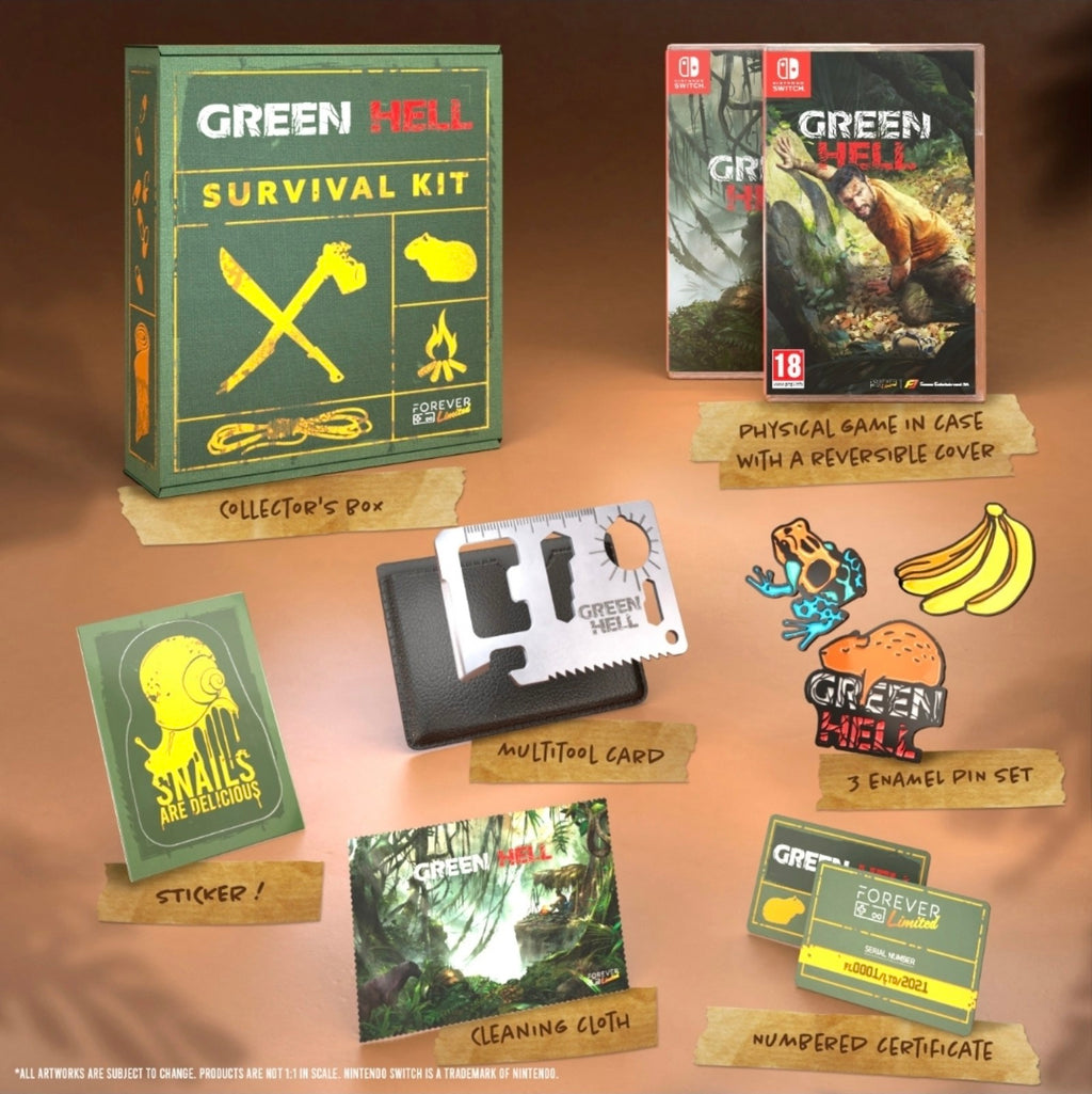 Green Hell Collector's Survival Kit for Nintendo Switch