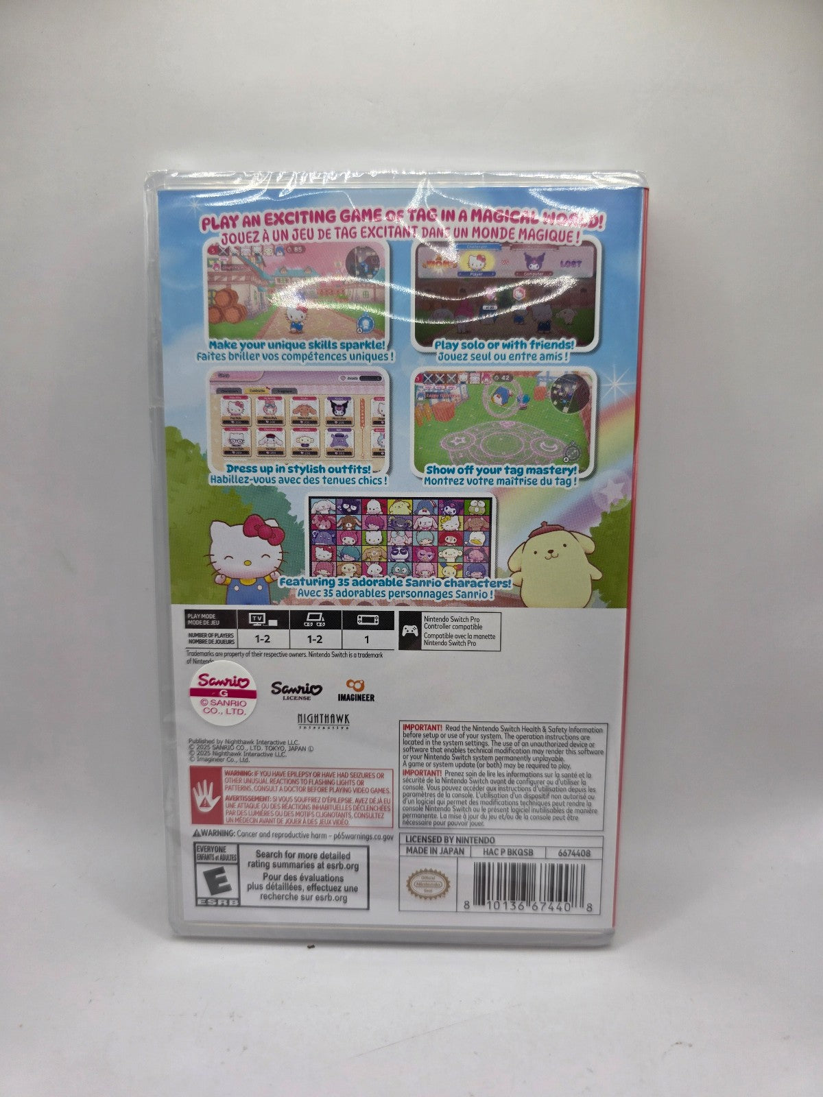 Hello Kitty and Friends: Freeze Tag Party for Nintendo Switch
