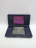 Nintendo DS Lite Enamel Navy — Tested Working (Cosmetic Issues)