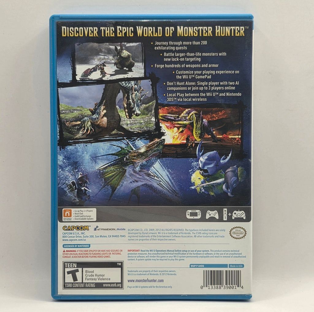 Monster Hunter 3 Ultimate — CIB (Wii U)