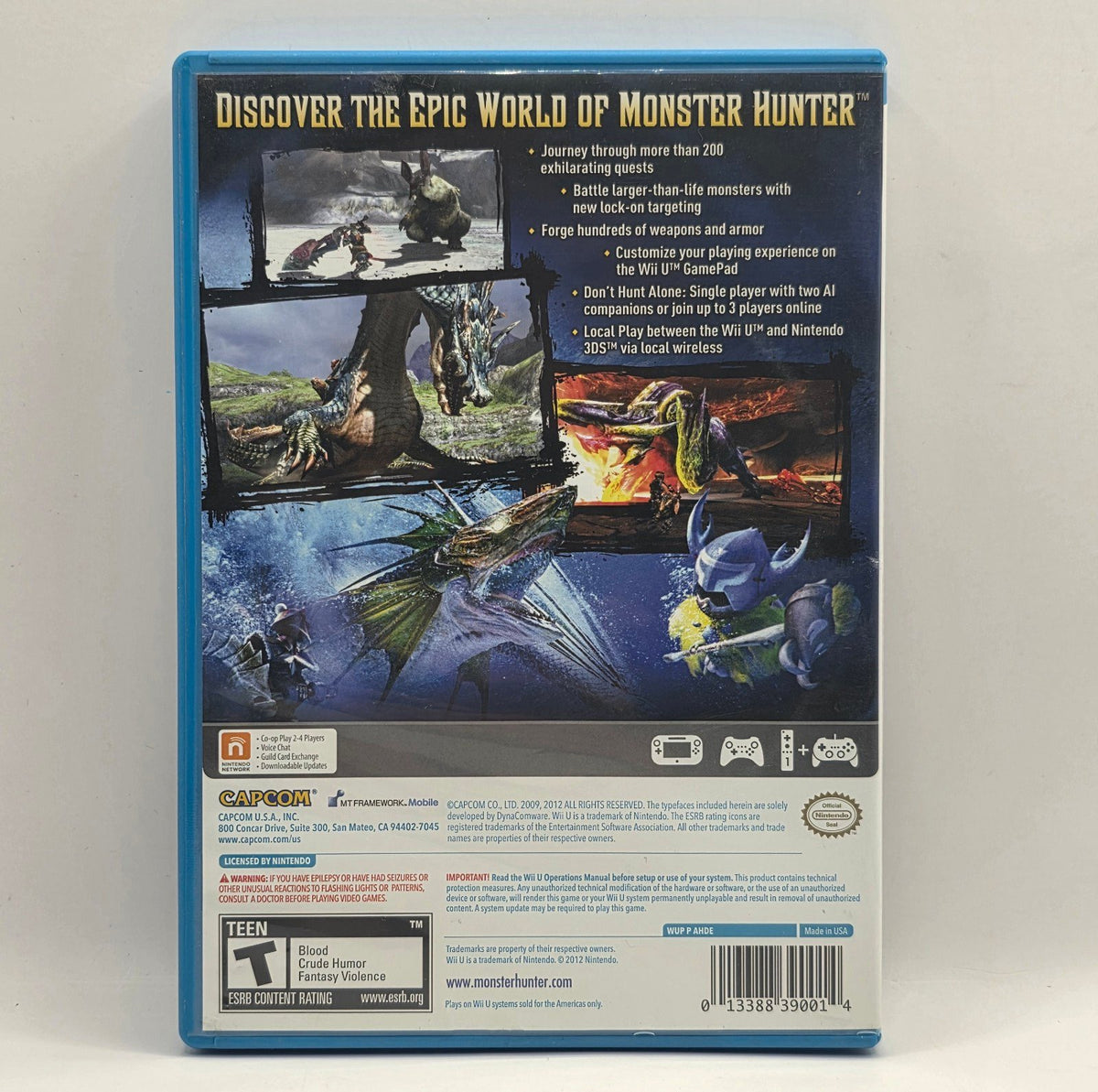 Monster Hunter 3 Ultimate — CIB (Wii U)