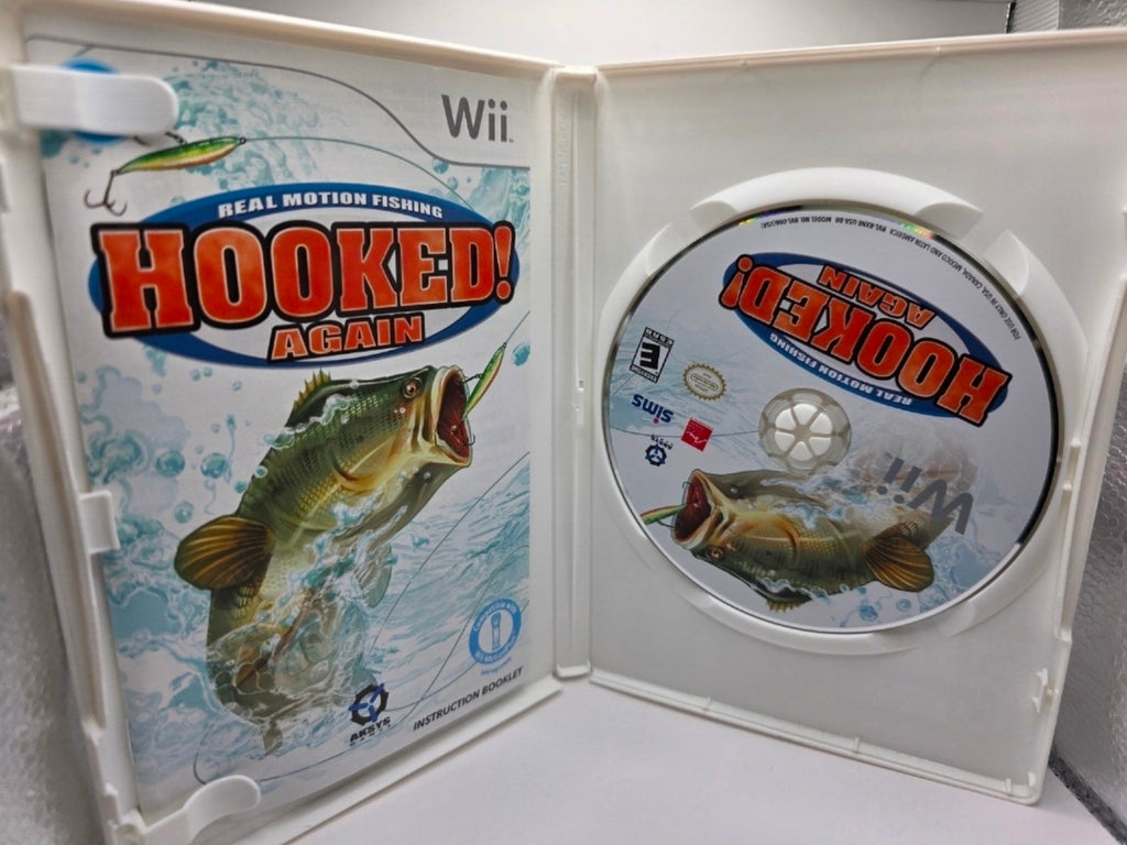 Hooked! Again — Complete in Box Like New (Nintendo Wii)