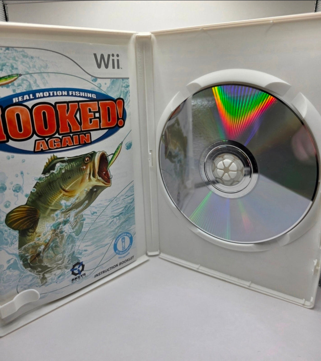 Hooked! Again — Complete in Box Like New (Nintendo Wii)