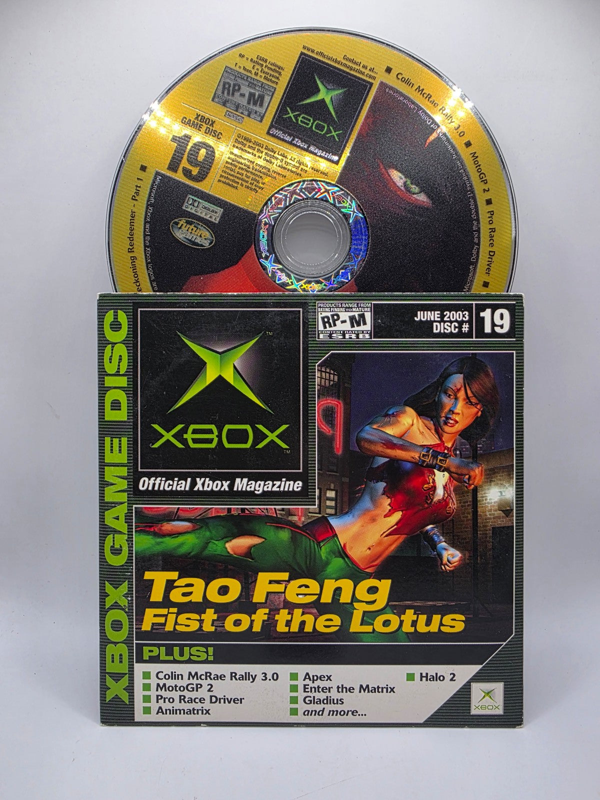 Official Xbox Magazine Demo Disc #19 — Halo 2 Preview (OG Xbox, CIB)
