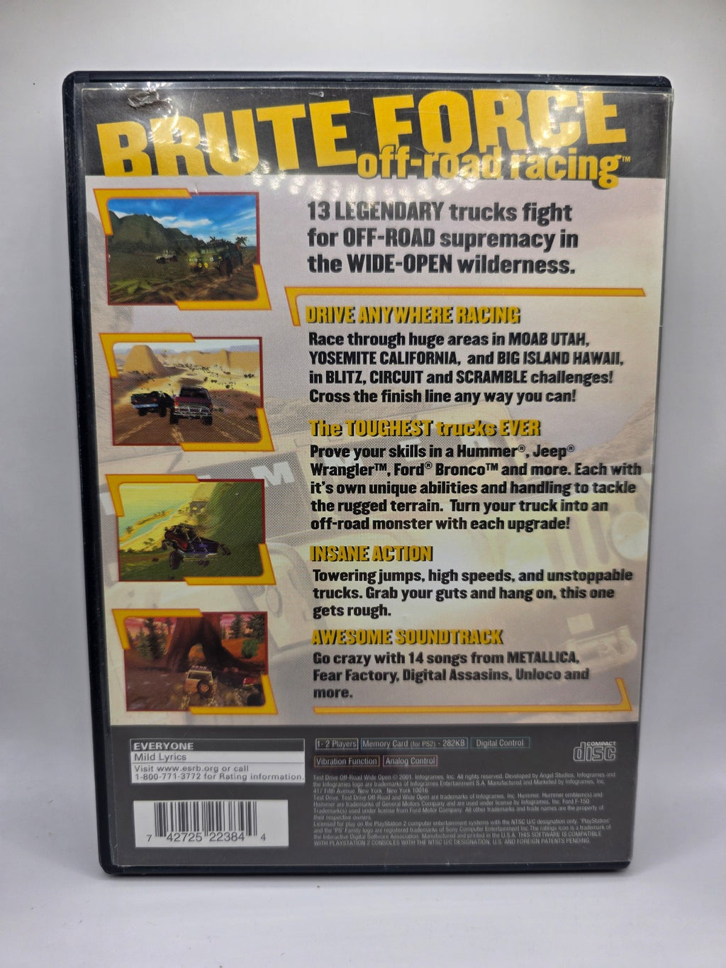 Test Drive Off-Road: Wide Open — Complete in Box (PlayStation 2)