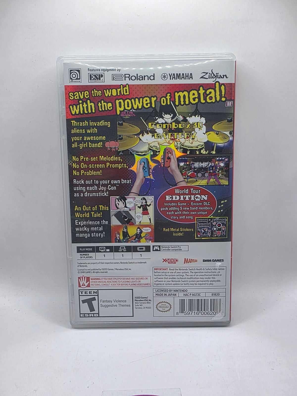 Gal Metal World Tour Edition for Nintendo Switch
