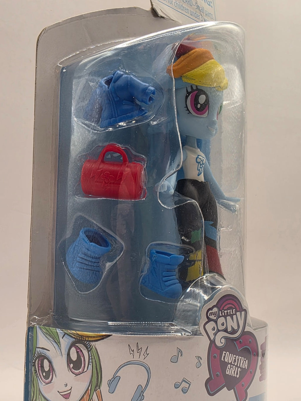 My Little Pony Equestria Girls Fashion Squad Rainbow Dash — 3-inch Mini Doll