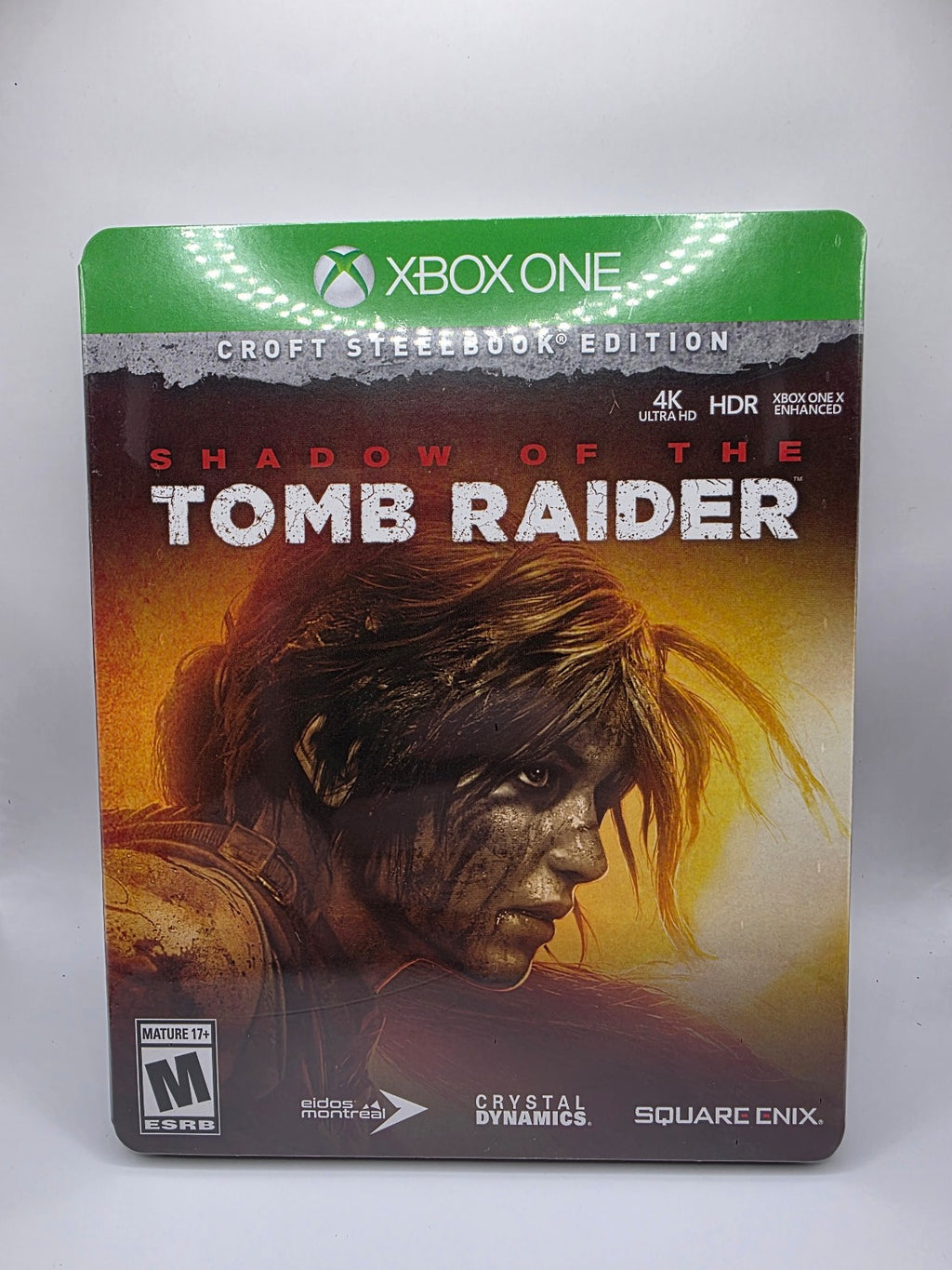 Shadow of the Tomb Raider Croft Steelbook Edition for Xbox One — Sealed