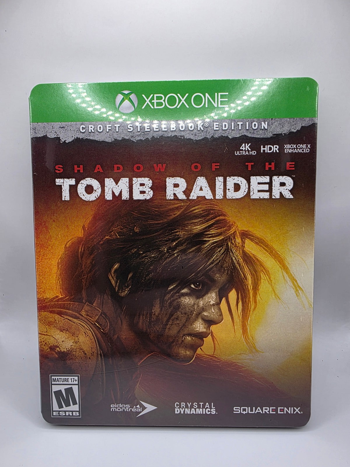 Shadow of the Tomb Raider Croft Steelbook Edition for Xbox One — Sealed