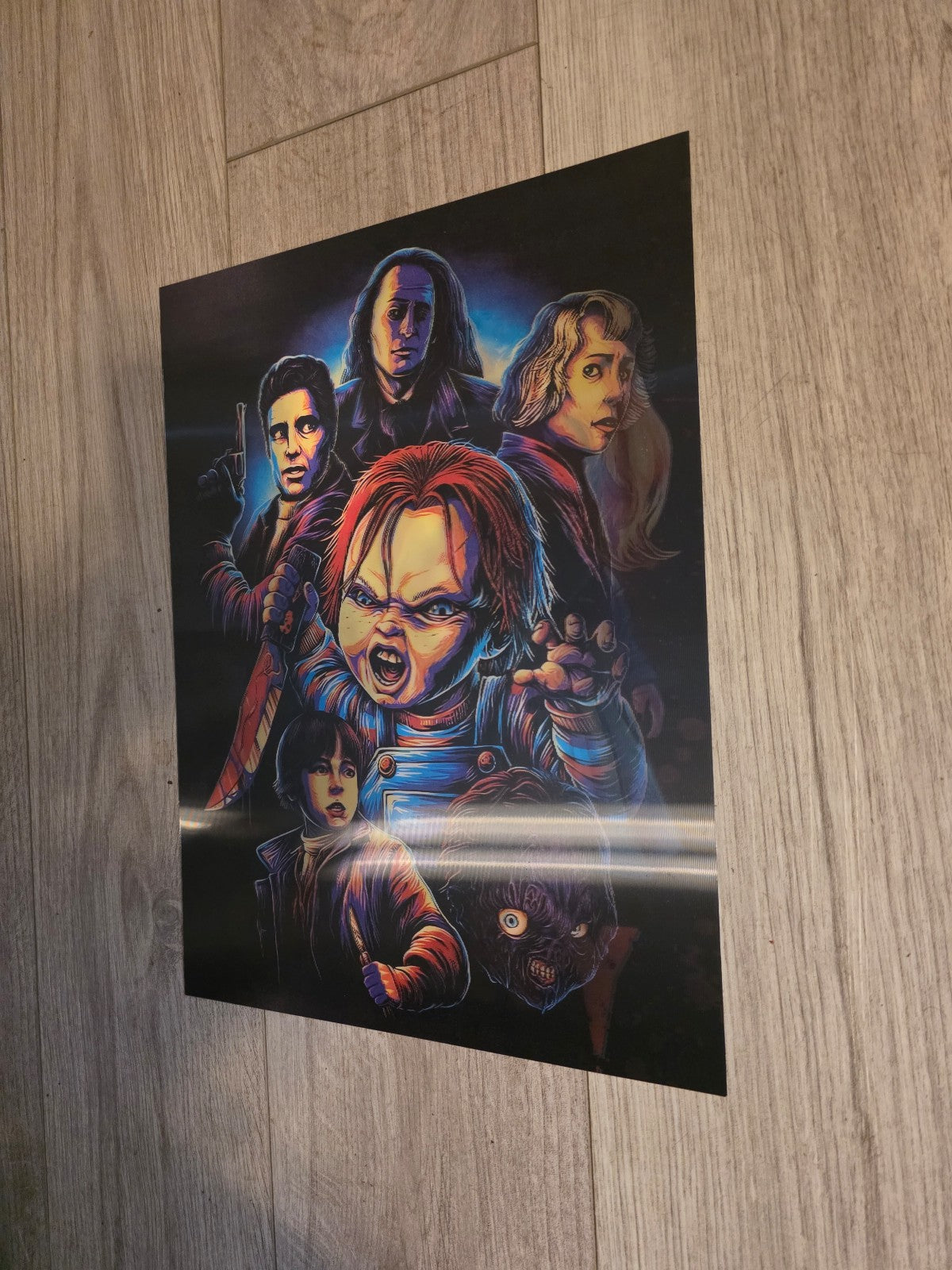 Chucky 3D Holographic Lenticular Poster 12×16 — New