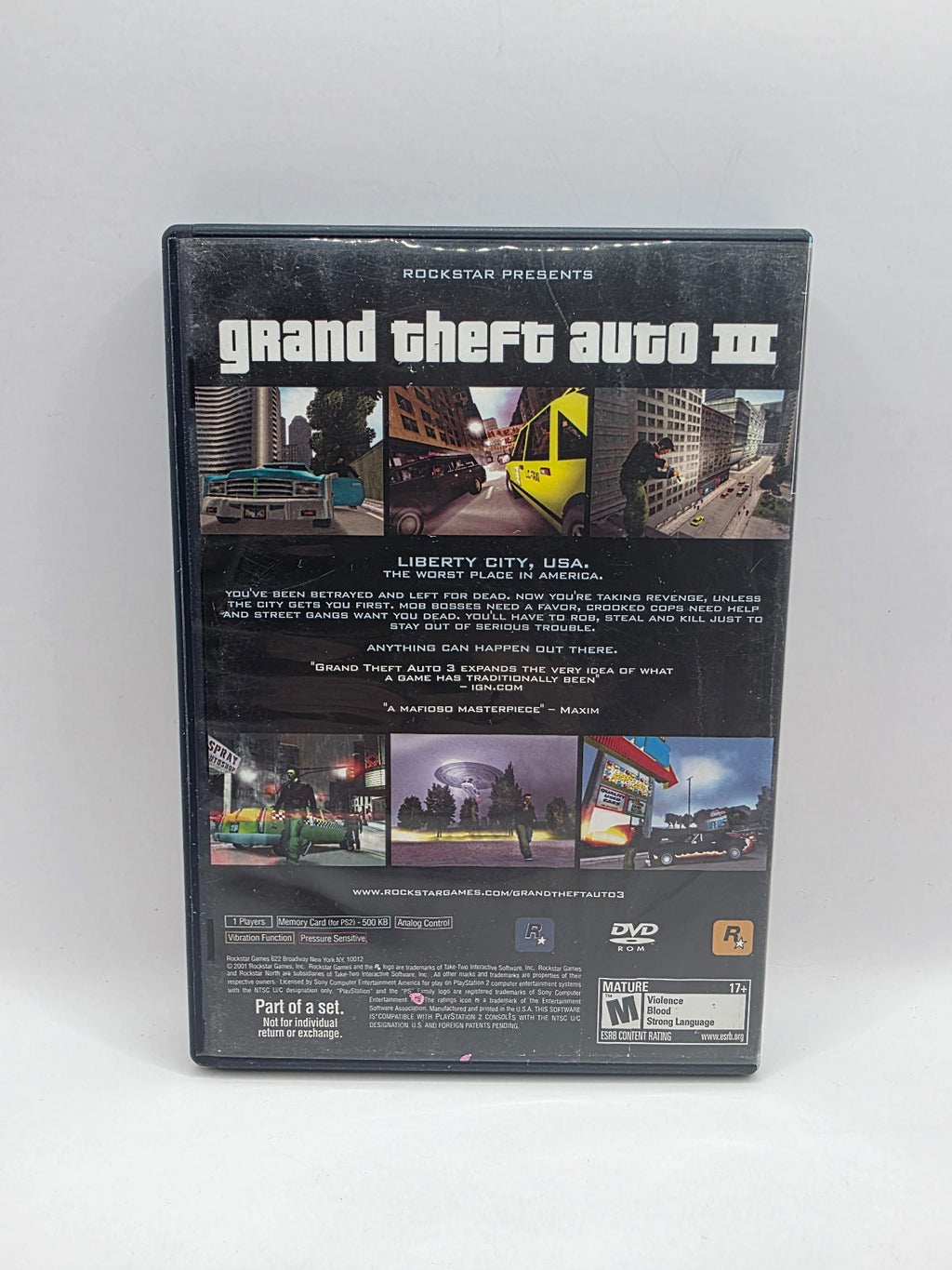 Grand Theft Auto III for PlayStation 2