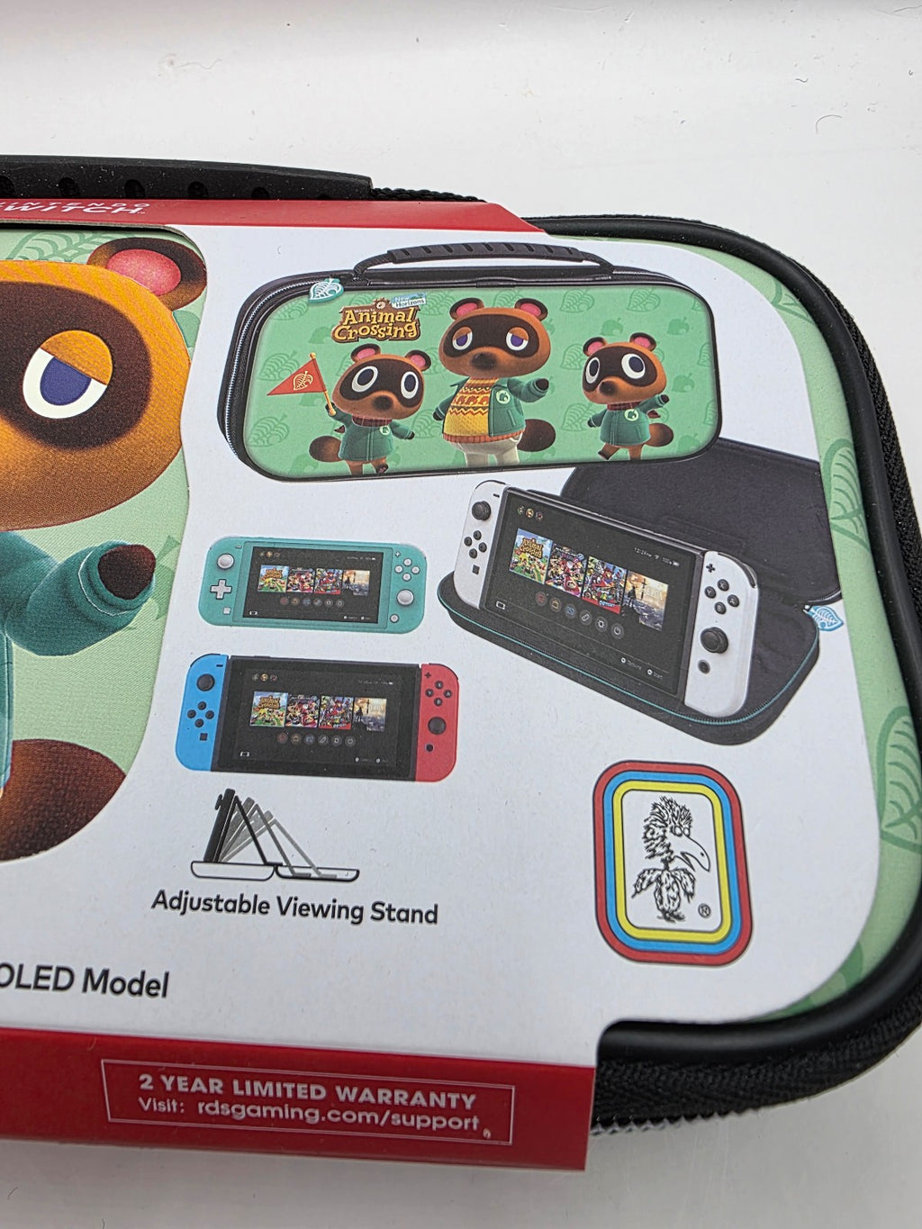 Deluxe Animal Crossing Travel Case for Switch + Game & SD Cases (New)