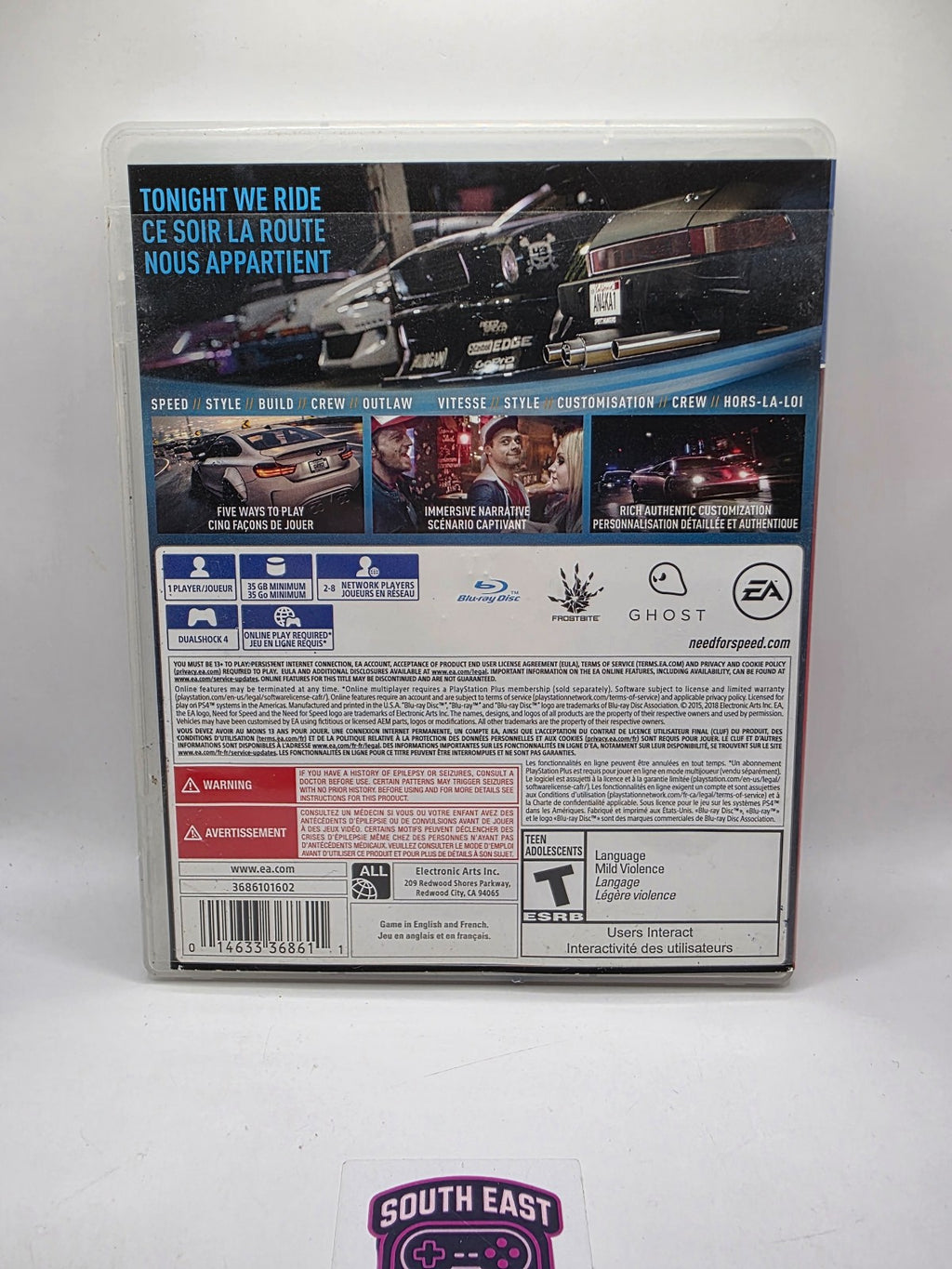 Need For Speed PlayStation Hits Edition for PS4 - PS5