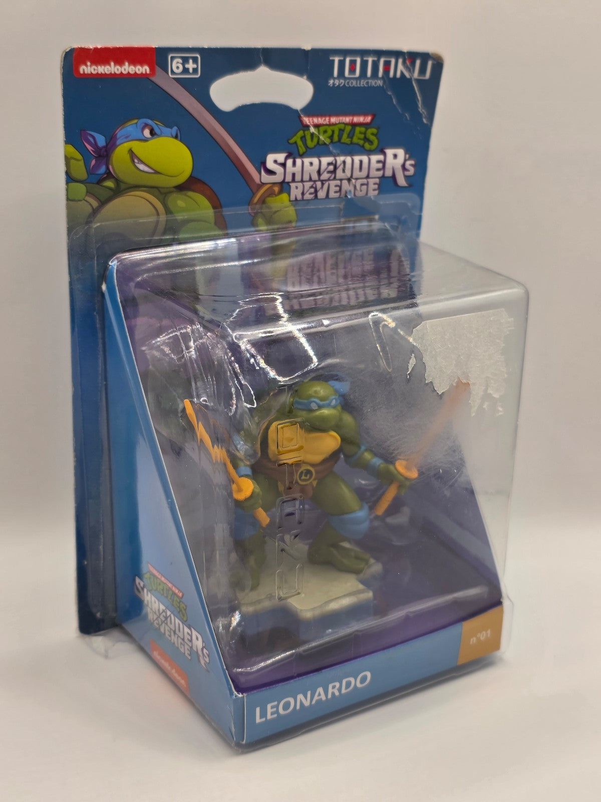 Totaku Leonardo — TMNT: Shredder's Revenge No.01 (Open Box, Like New)