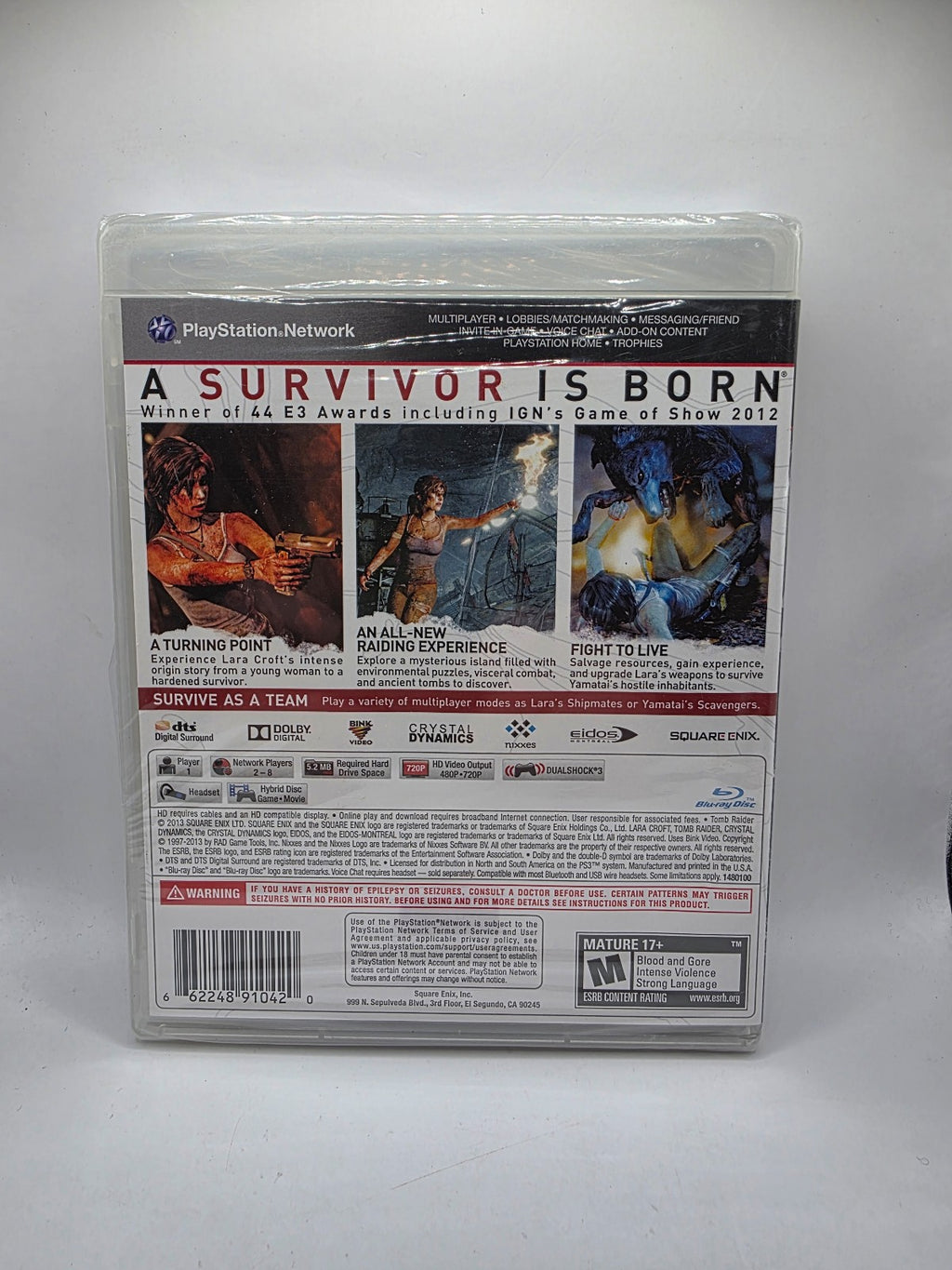 Tomb Raider for PlayStation 3