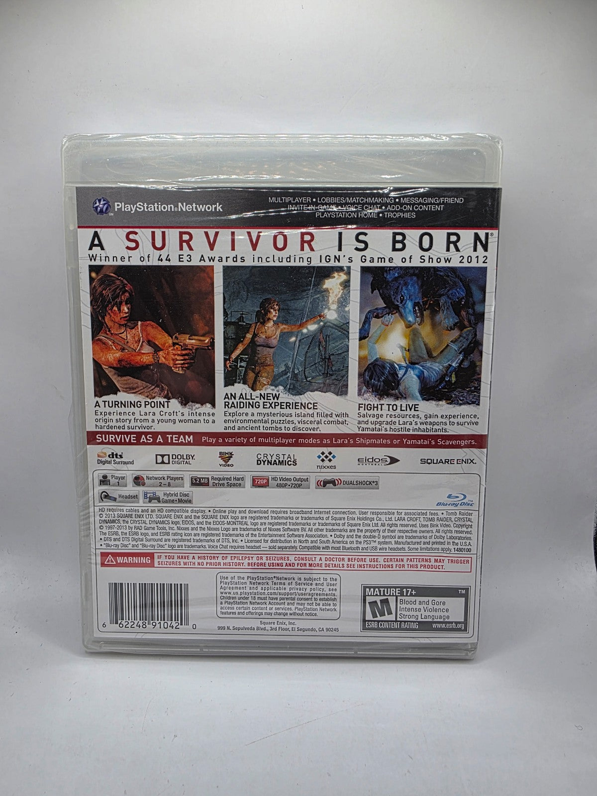 Tomb Raider for PlayStation 3