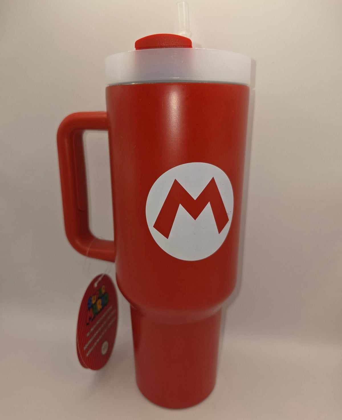 Super Mario 40oz Metal Tumbler — Officially Licensed by Nintendo (NWT)
