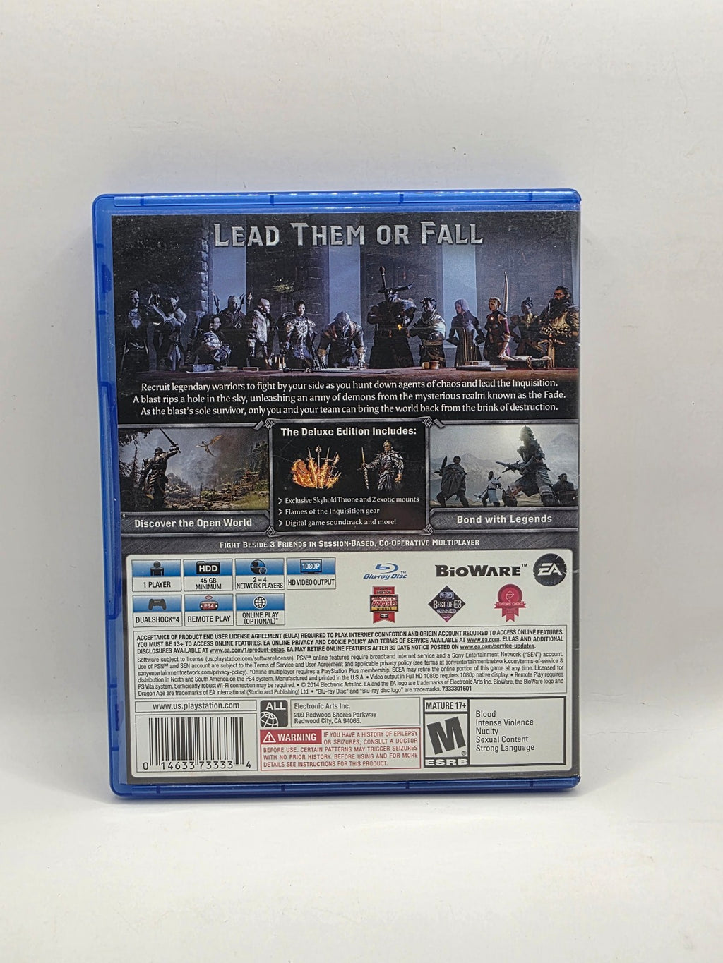 Dragon Age: Inquisition — Deluxe Edition (PS4 / PS5)