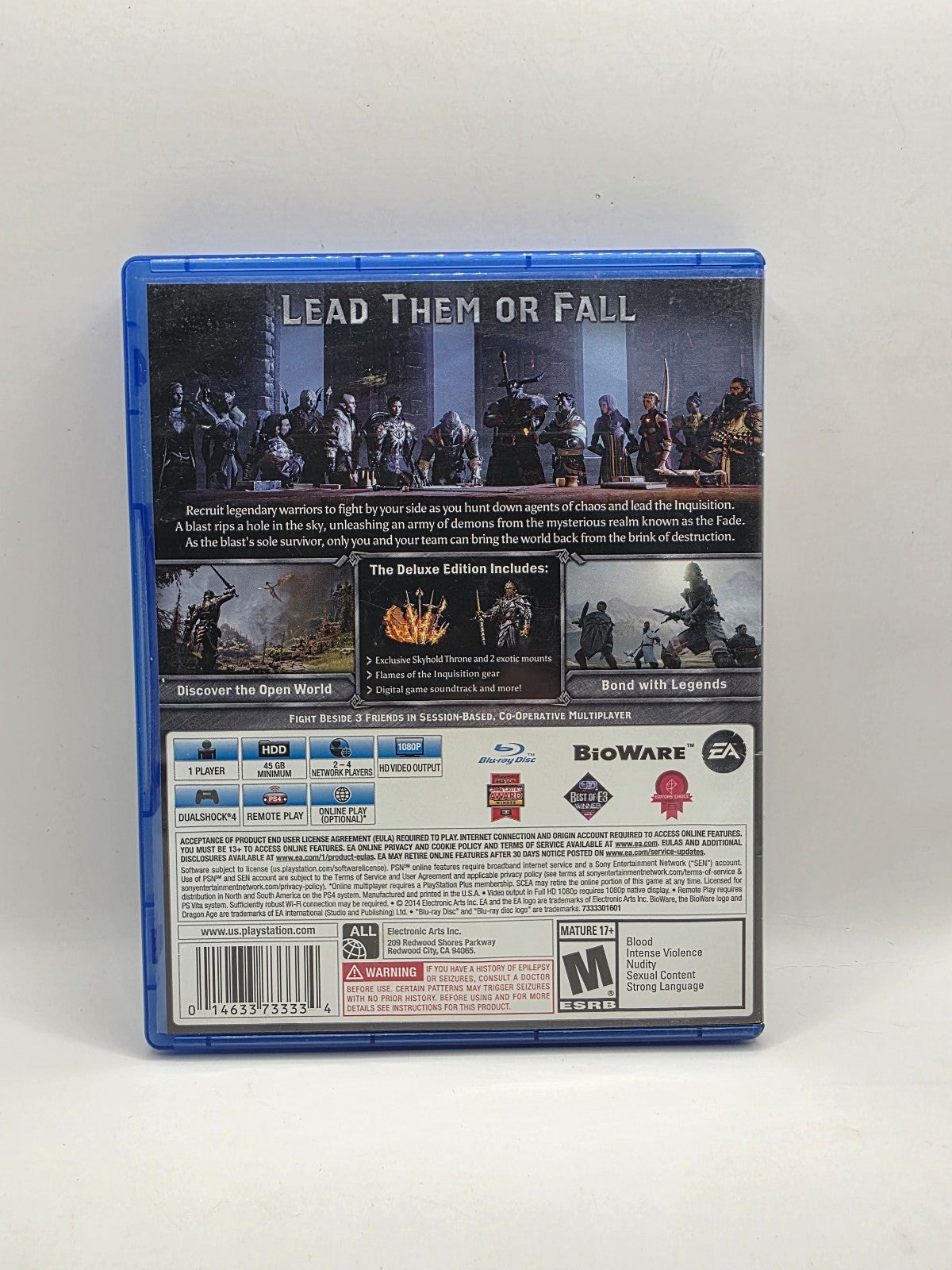 Dragon Age: Inquisition — Deluxe Edition (PS4 / PS5)