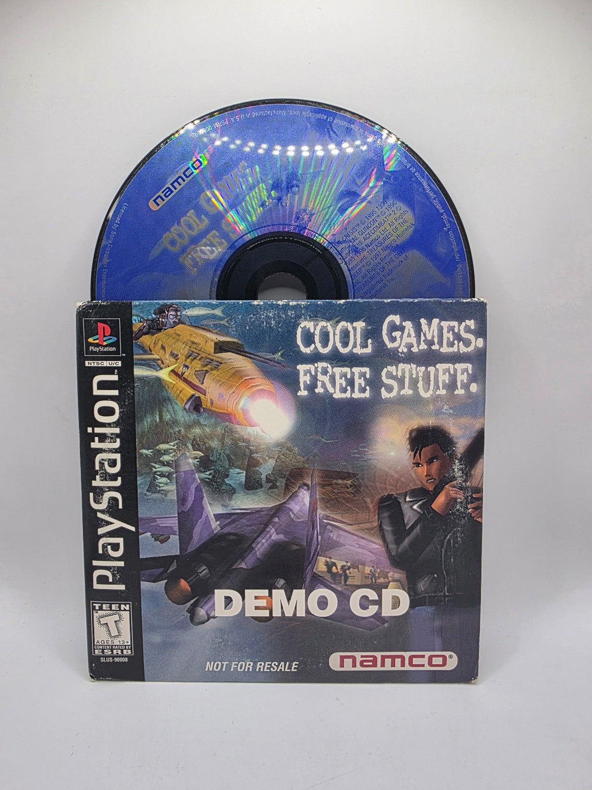 Namco Demo CD for Original PlayStation — Complete (Ace Combat 2, Time Crisis)