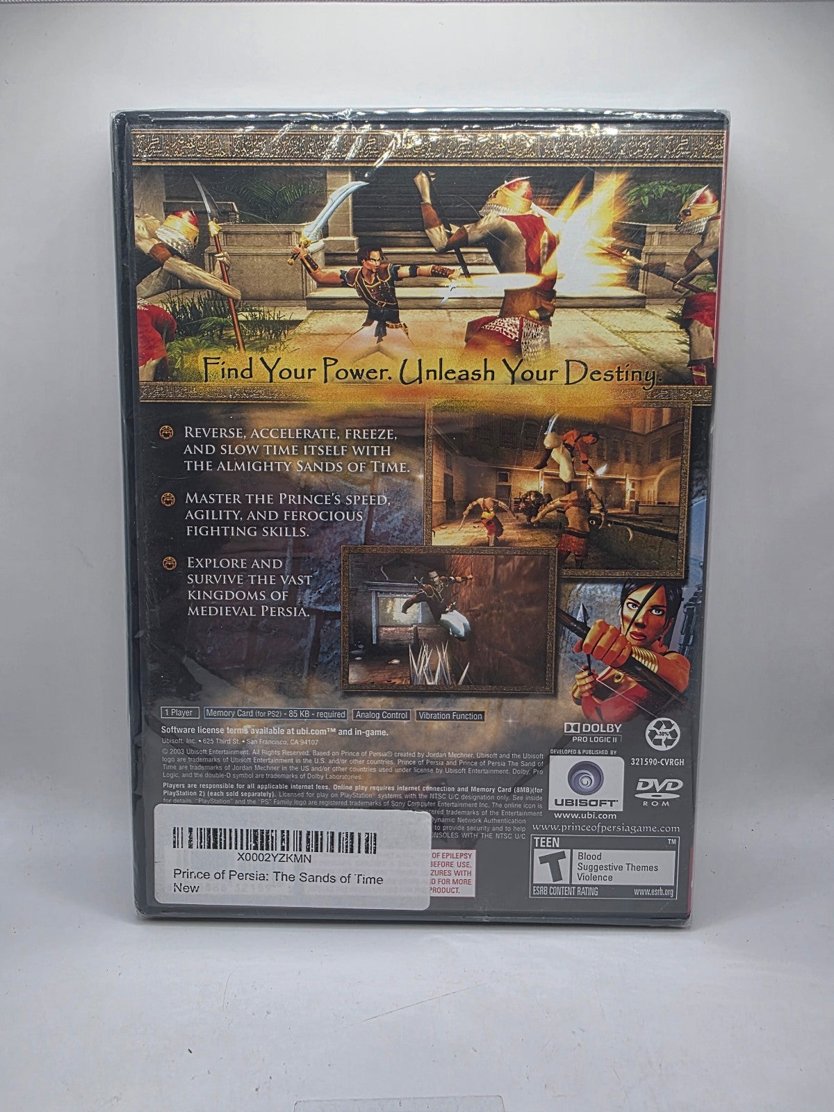 Prince of Persia: The Sands of Time for PlayStation 2