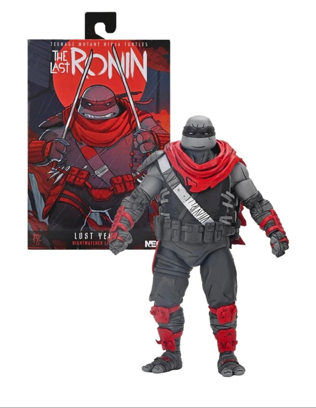TMNT The Last Ronin Lost Years — Nightwatcher Leonardo (NECA, Sealed)
