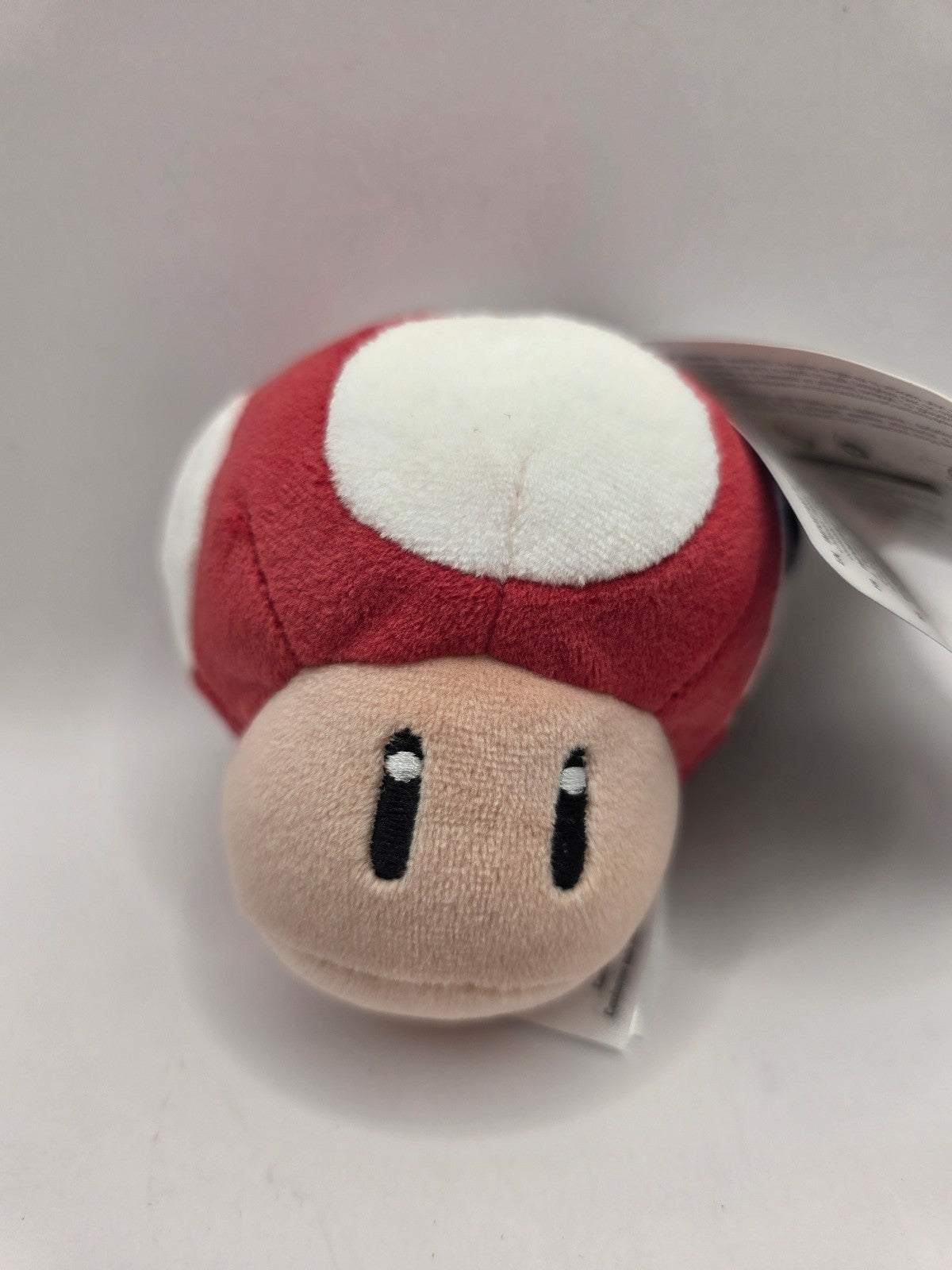 Super Mario Super Mushroom Plush Bag Clip — Nintendo Licensed (New)