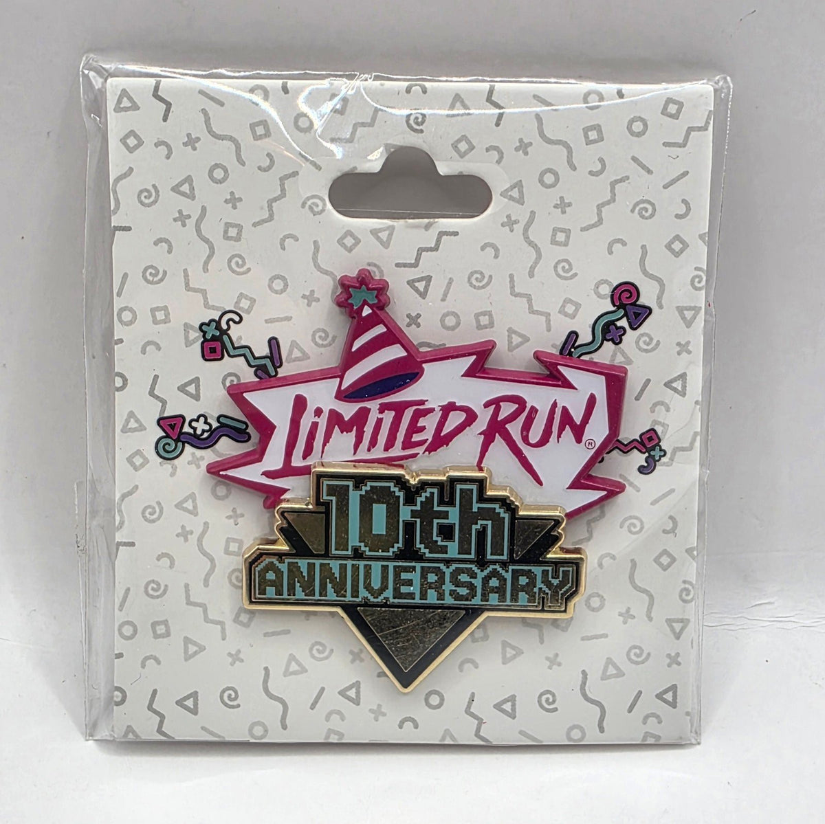 Limited Run Games 10th Anniversary Enamel Pin — Event Exclusive (Collectible)