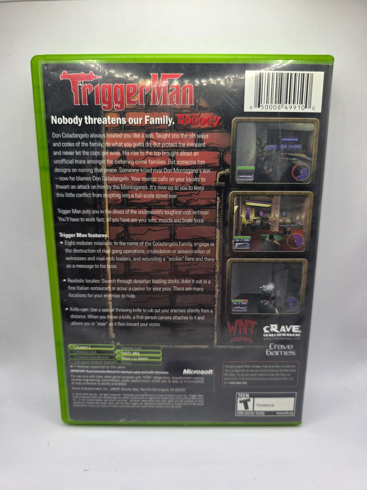 Trigger Man — Complete in Box (Original Xbox)