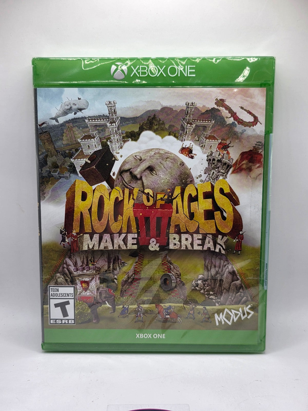 New, Sealed, Rock of the Ages III for XBOX One